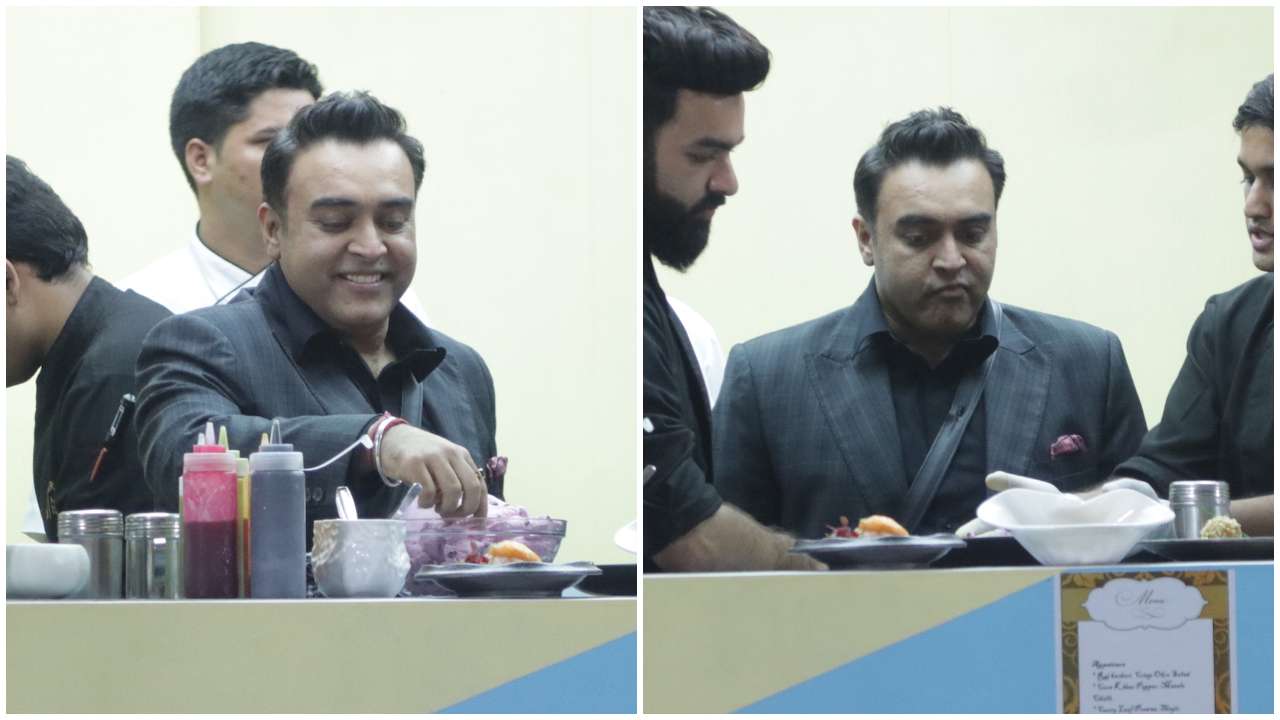Chef Zorawar Kalra serves delicious food!