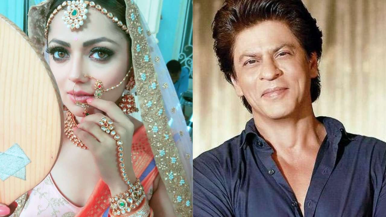 Drashti Dhami and Shah Rukh Khan