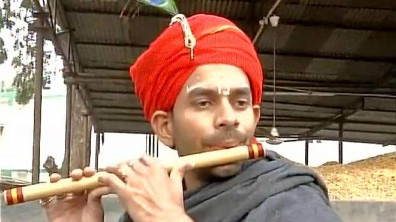 Dressing up as Krishna