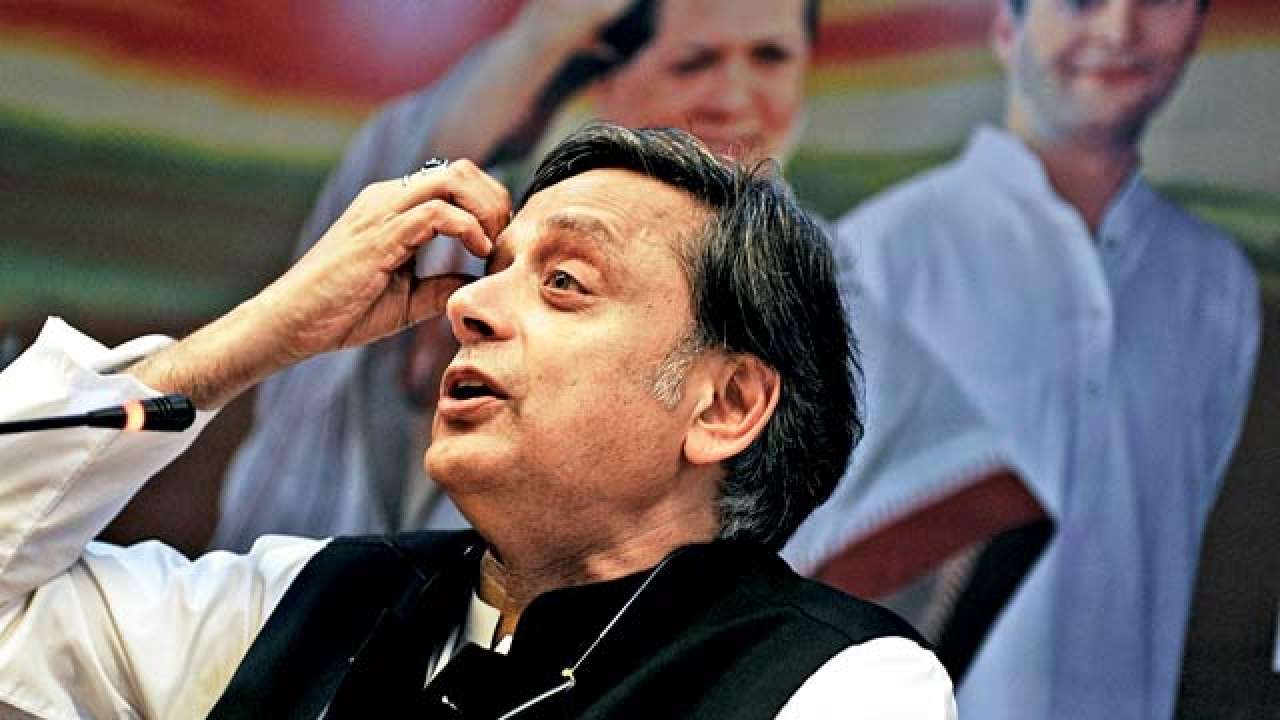 Criminal Defamation Charge Against Me Frivolous Shashi Tharoor On Scorpion Remark