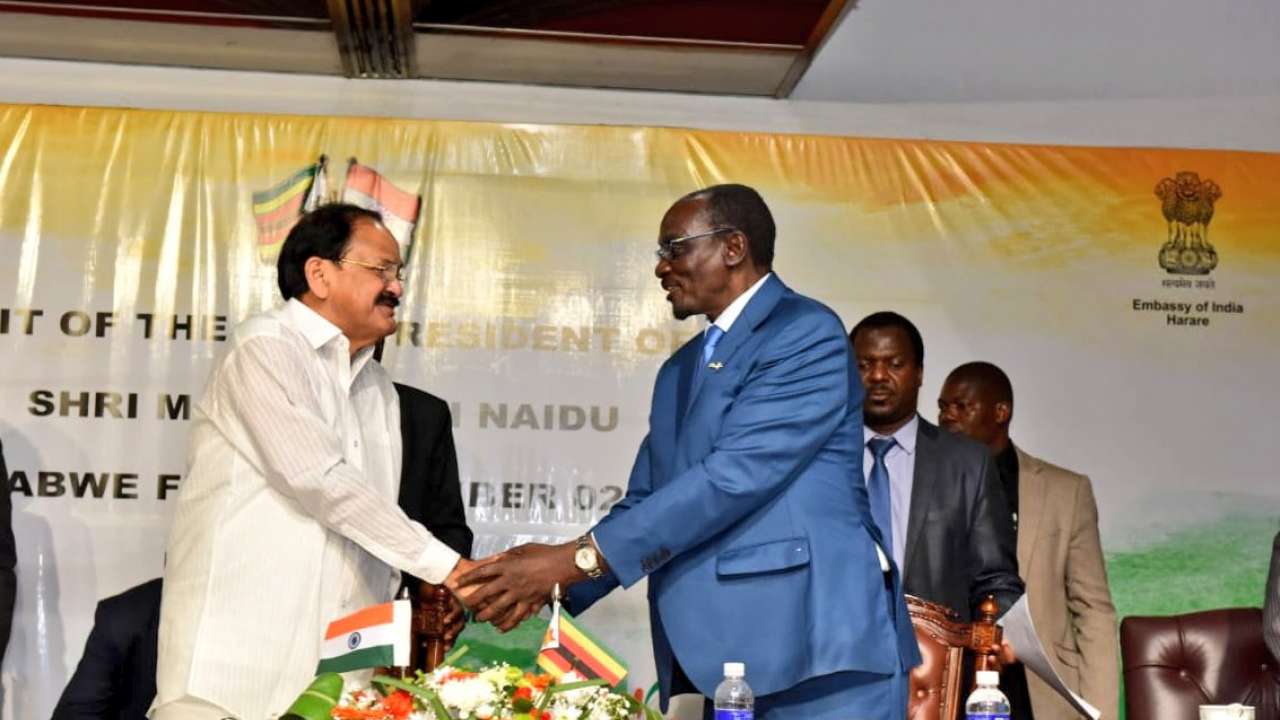 Naidu in Zimbabwe