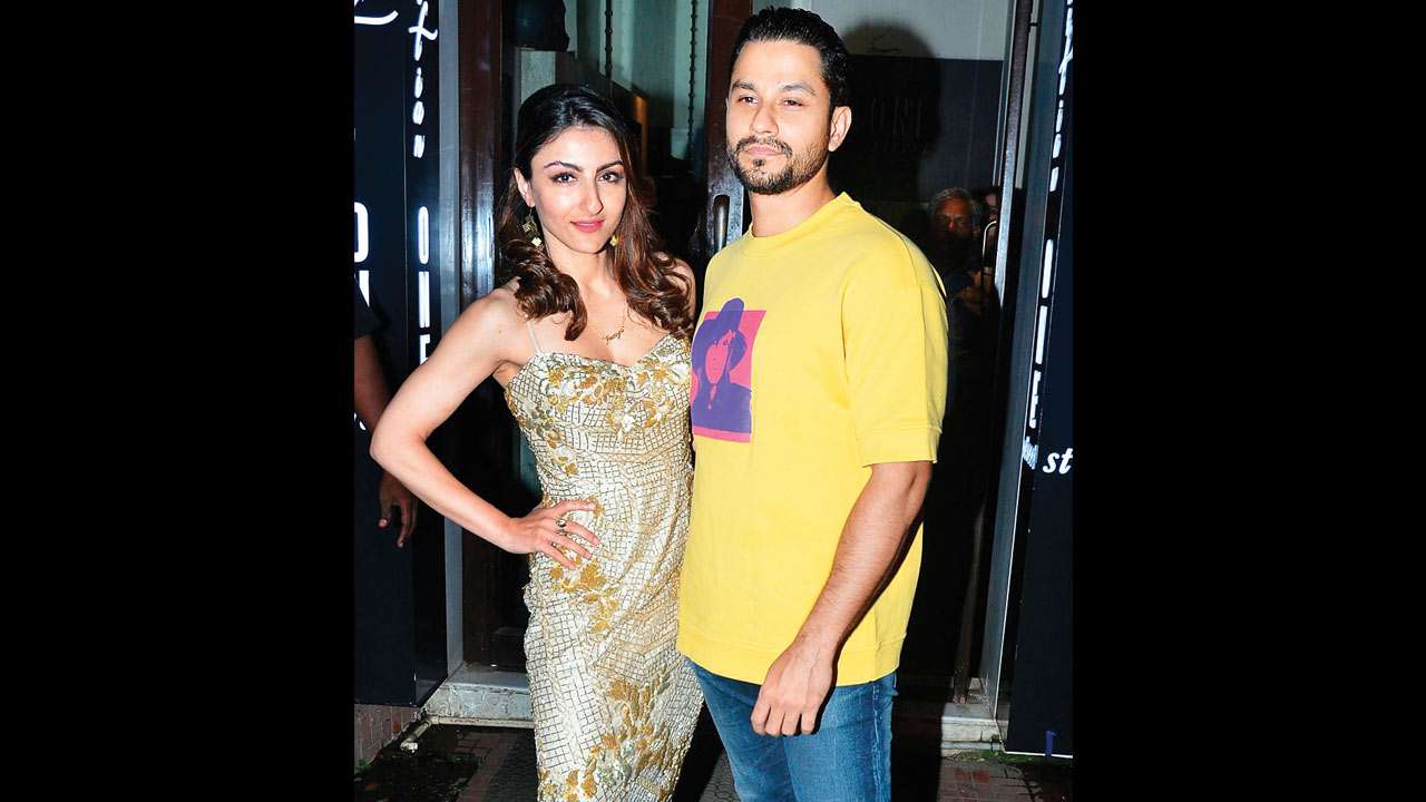 Soha Ali Khan and Kunal Kemmu