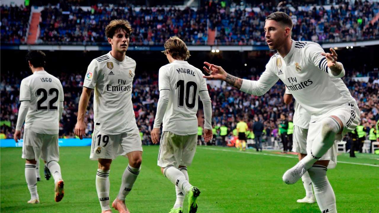 Real Madrid defeat Valladolid 2-0