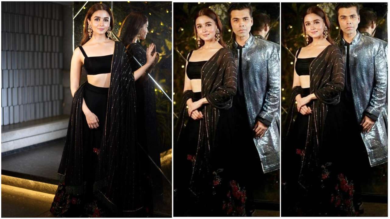 Alia Bhatt spells black magic with Karan Johar