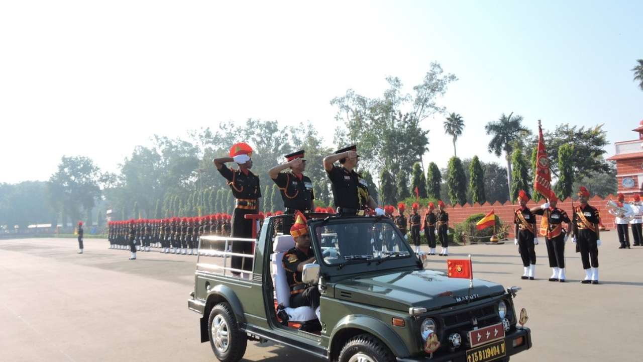 Parade underway