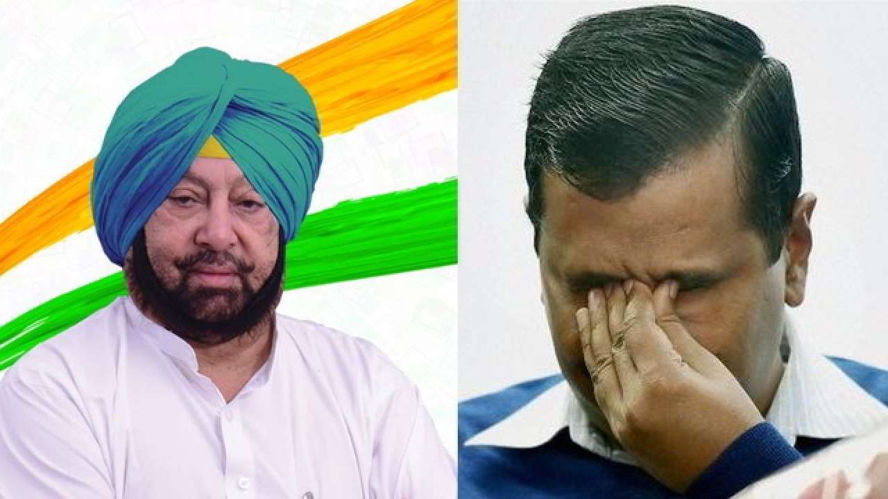 Captain Amarinder Singh and Arvind Kejriwal