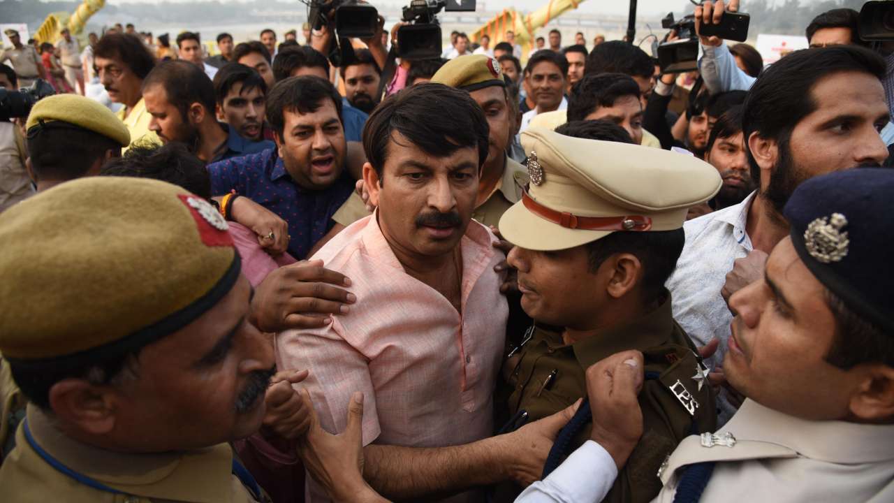 Stopped from attending: Manoj Tiwari