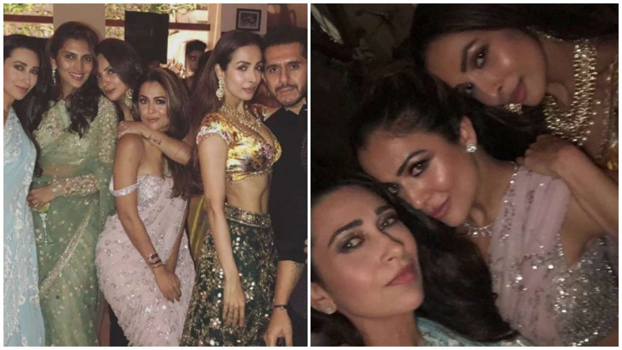 Karisma Kapoor partied hard at the bash