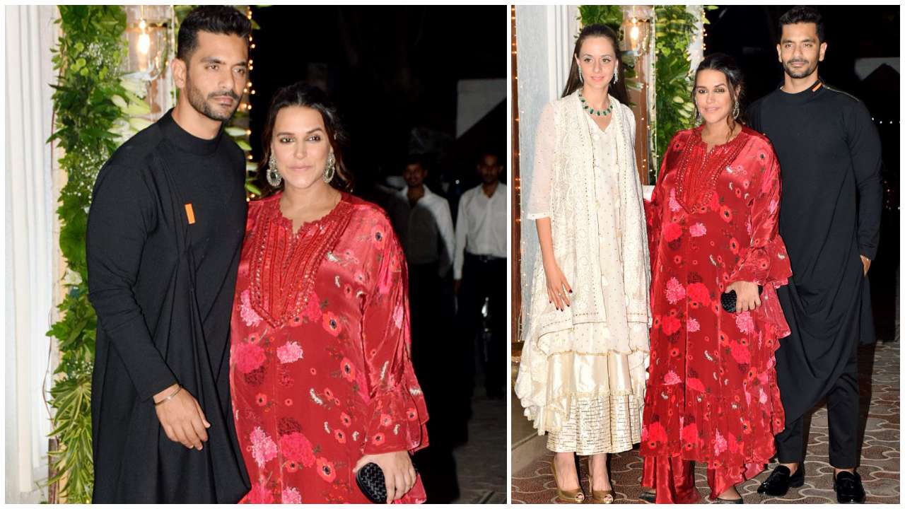 Neha Dhupia and Angad Bedi