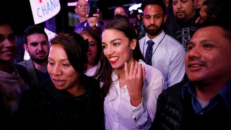 Alexandria Ocasio-Cortez becomes youngest woman elected to Congress