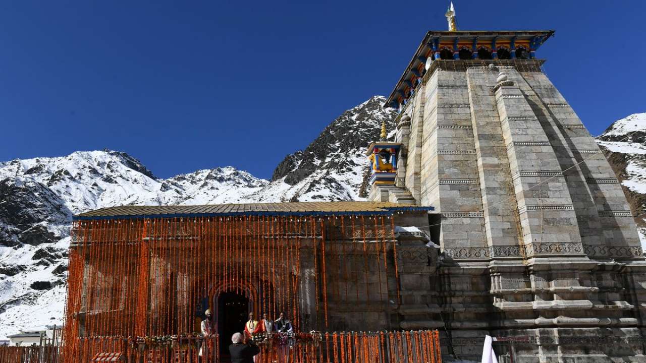 PM Modi at Kedarnath Temple