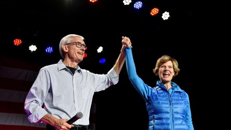 Democrat Tony Evers pulls off narrow win in Wisconsin