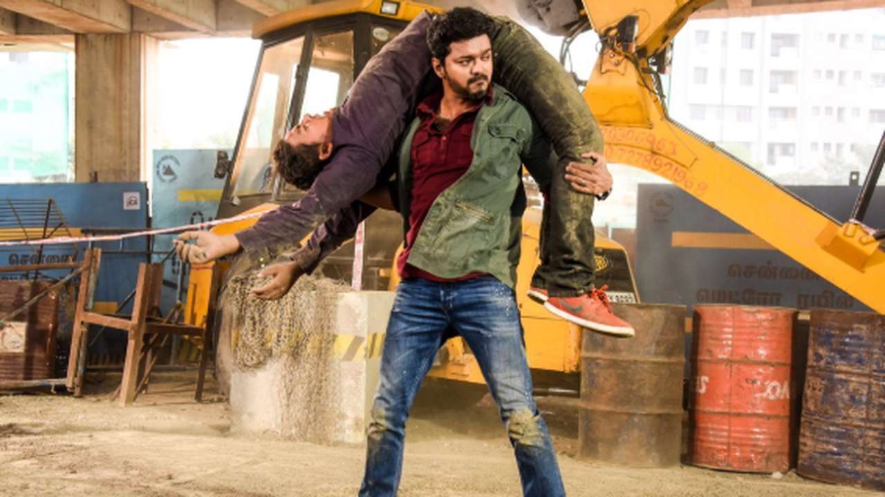 A still from Vijay's Sarkar