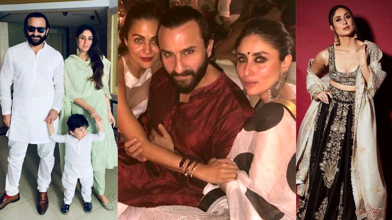Karesma Kapoor Xxx Photos - PICS: Here's what Kareena Kapoor Khan, Saif Ali Khan and Taimur Ali Khan's  Diwali 2018 celebrations looked like