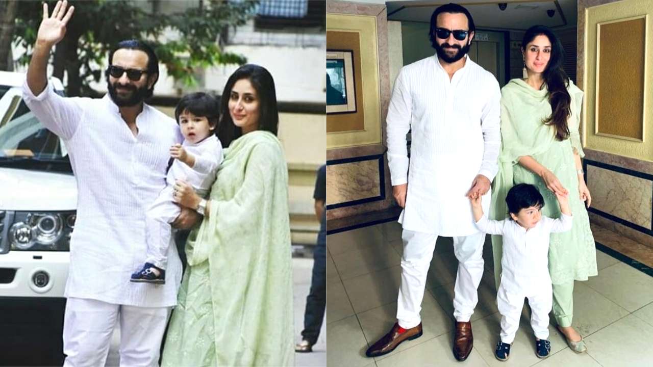 1280px x 720px - PICS: Here's what Kareena Kapoor Khan, Saif Ali Khan and Taimur Ali Khan's  Diwali 2018 celebrations looked like