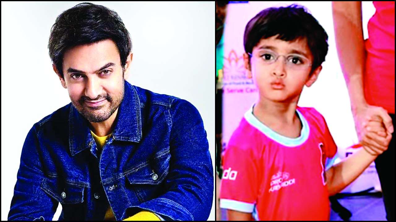 Aamir Khan's son Azad watches his first Bollywood film