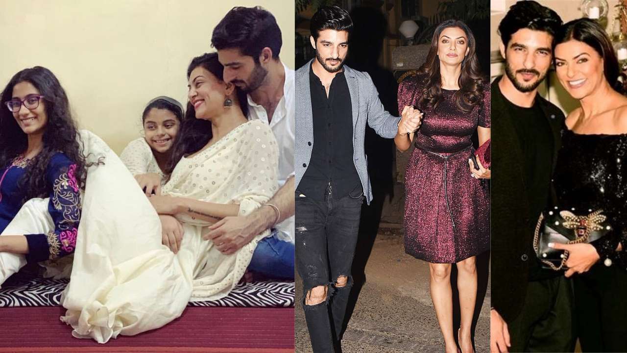 Sushmita Sen and Rohman Shawl