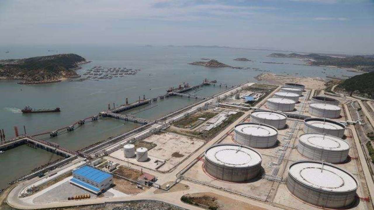 The site of the chemical leak