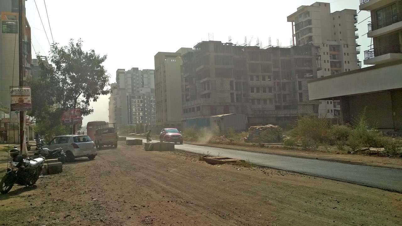 Maharashtra Ulwe Road Repaired Ahead Of Netas Visit