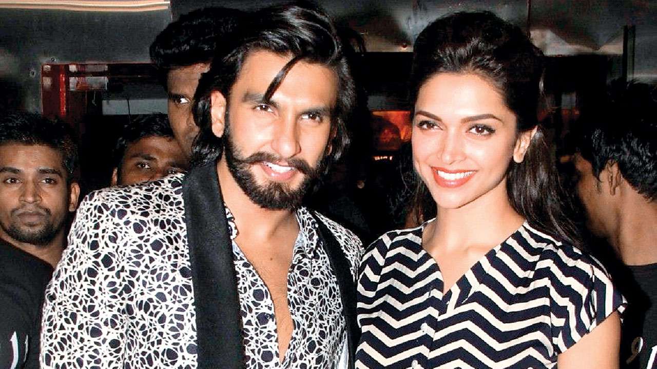 Ranveer Singh and Deepika Padukone 