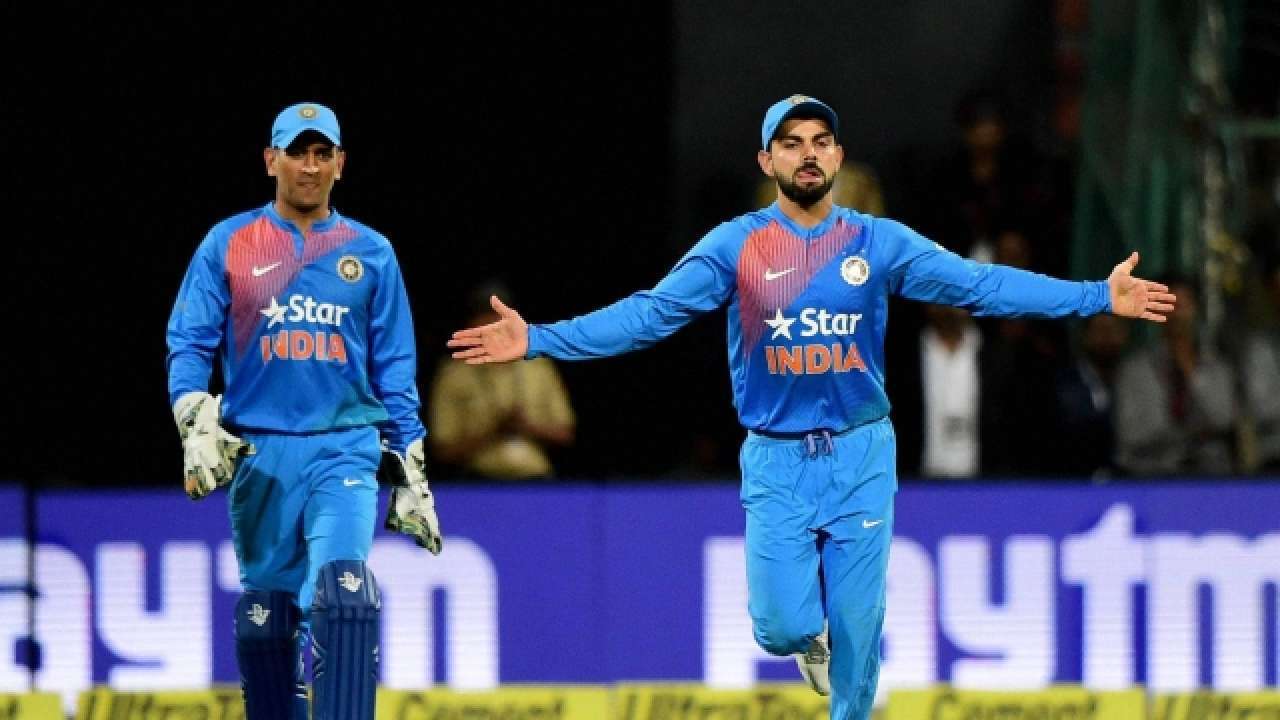 Virat Kohli and Mahendra Singh Dhoni