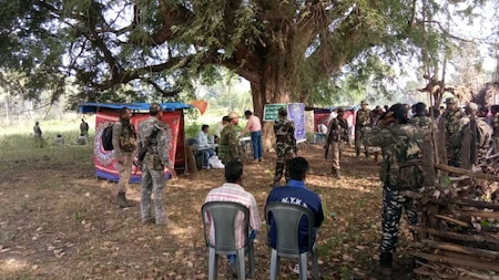 Encounter in Bijapur's Pamed area, two CoBRA commandos injured
