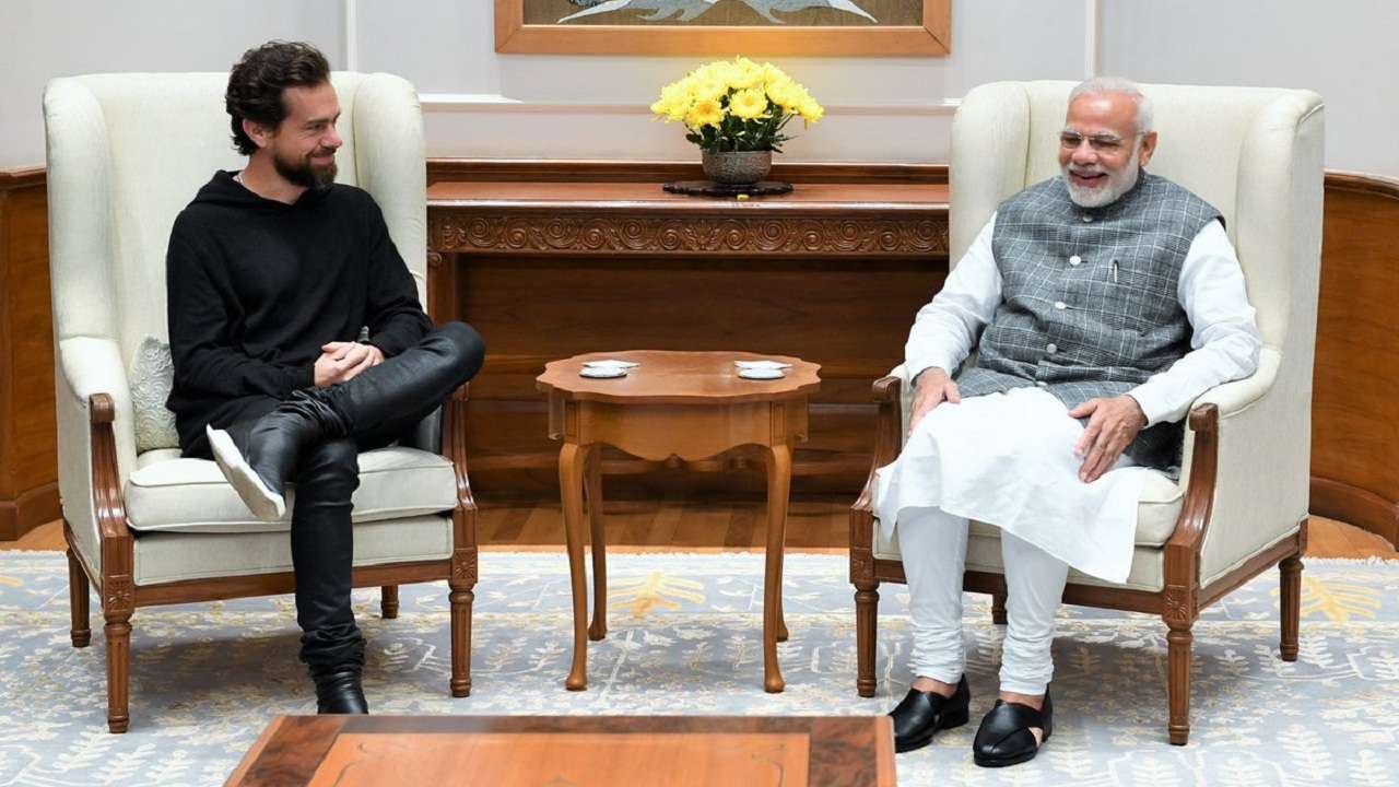  Jack Dorsey and Modi