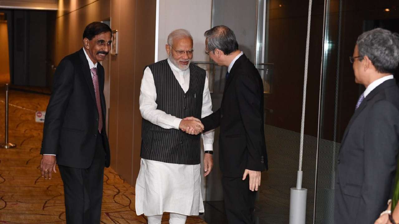 Indian Pavilion has highest number of firms (Image: PIB)