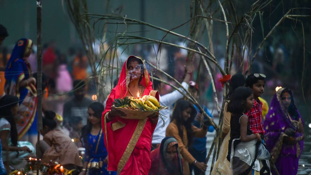 Chhath puja is observed over a period of four days