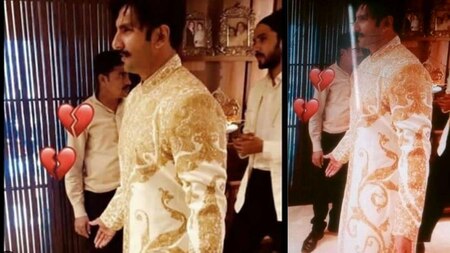 Here's the FIRST glimse of the groom, Ranveer Singh