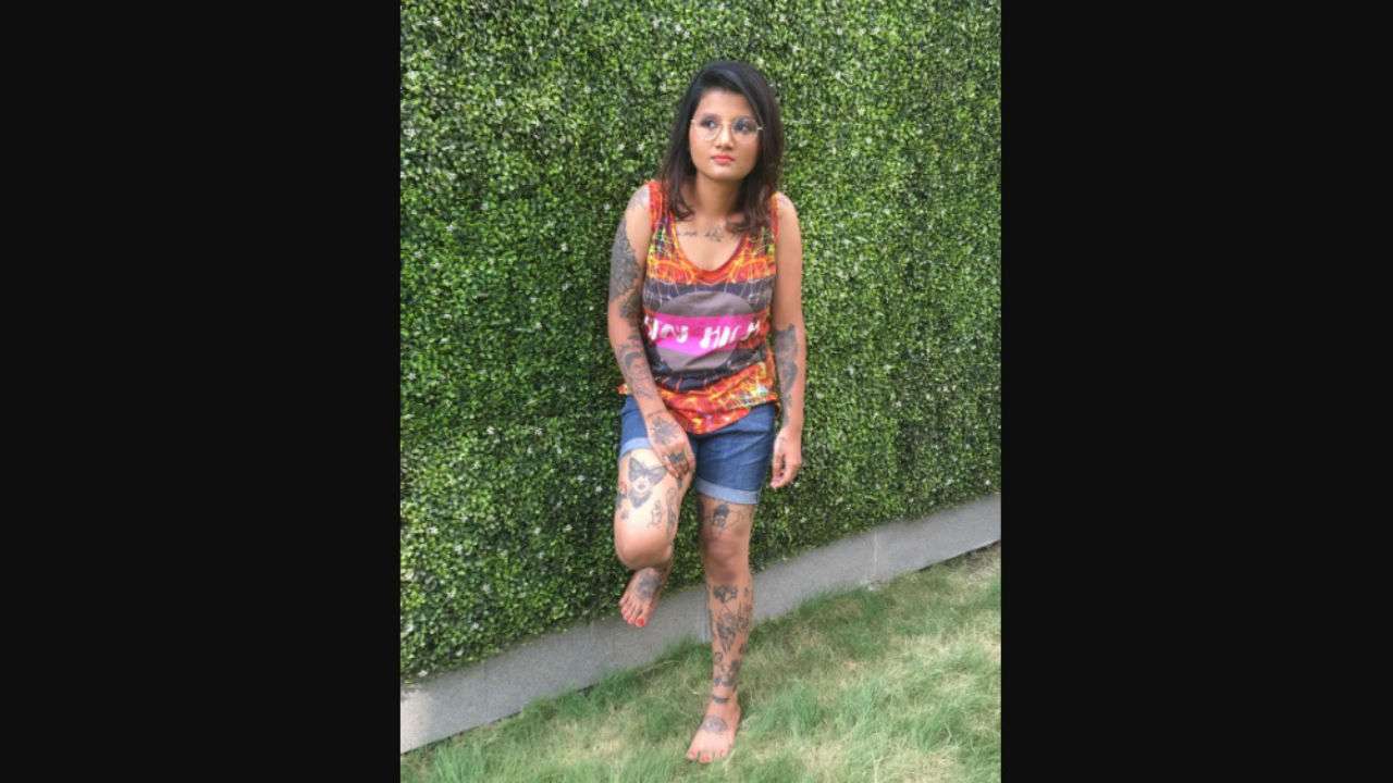 With 103 tattoos, this 21-year-old is India's most tattooed woman -  Hindustan Times