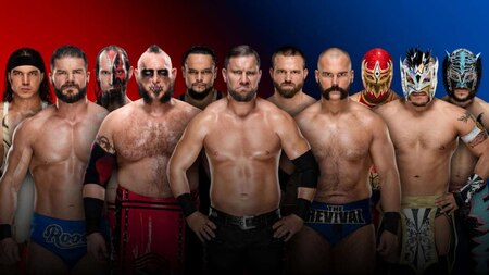 RAW vs SmackDown Tag Teams Survivor Series Elimination Match