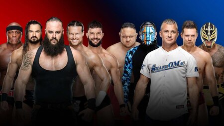 RAW vs SmackDown Men's Survivor Series Elimination Match