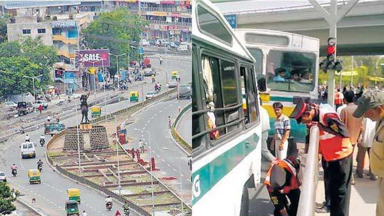 BRTS shuttle links Bhadaj Circle, Science City