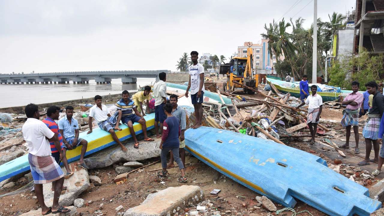 Cyclone Gaja causes widespread destruction in Tamil Nadu as severe ...