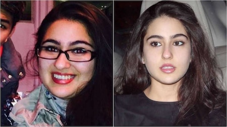 Sara Ali Khan: Then and Now