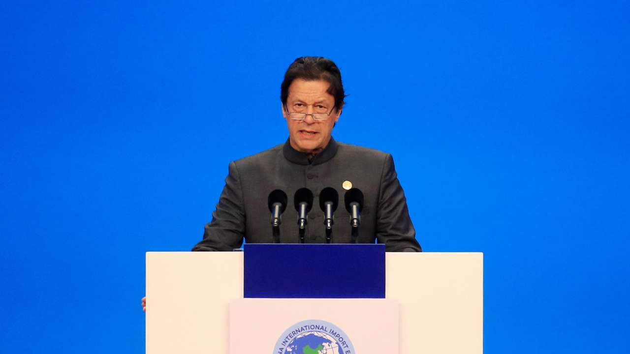 Imran Khan and Donald Trump have exchanged a war of words over US suspending its security assistance