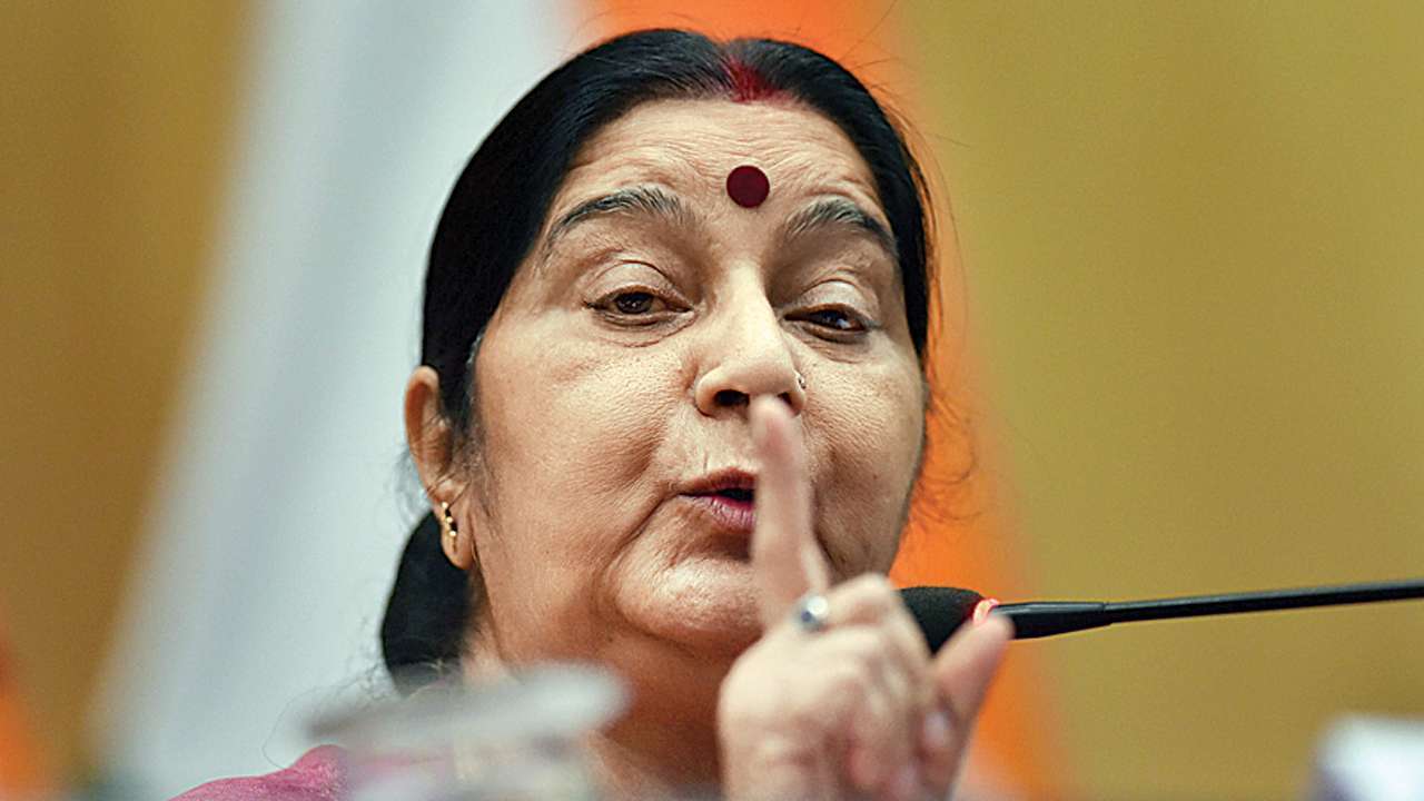 Career highlights of Sushma Swaraj