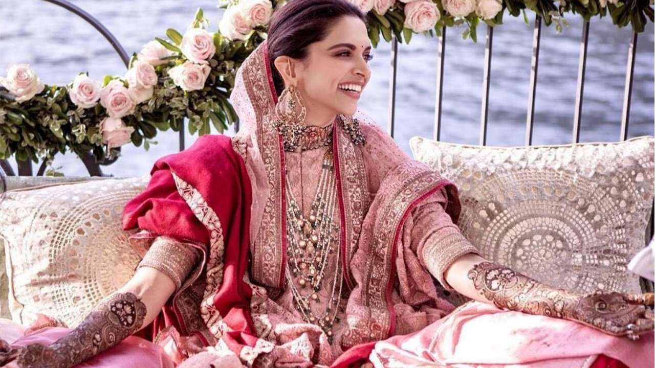 Deepika's Mehendi ceremony