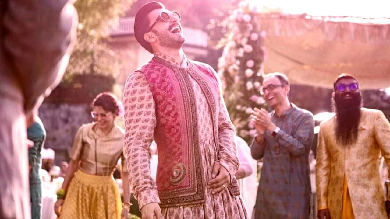 Ranveer Singh at the Sangeet