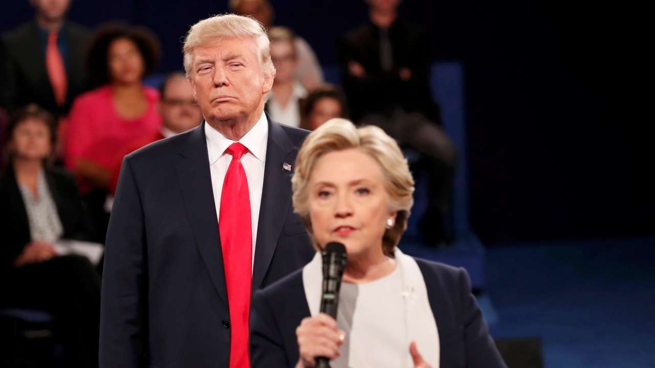 Donald Trump and Hillary Clinton