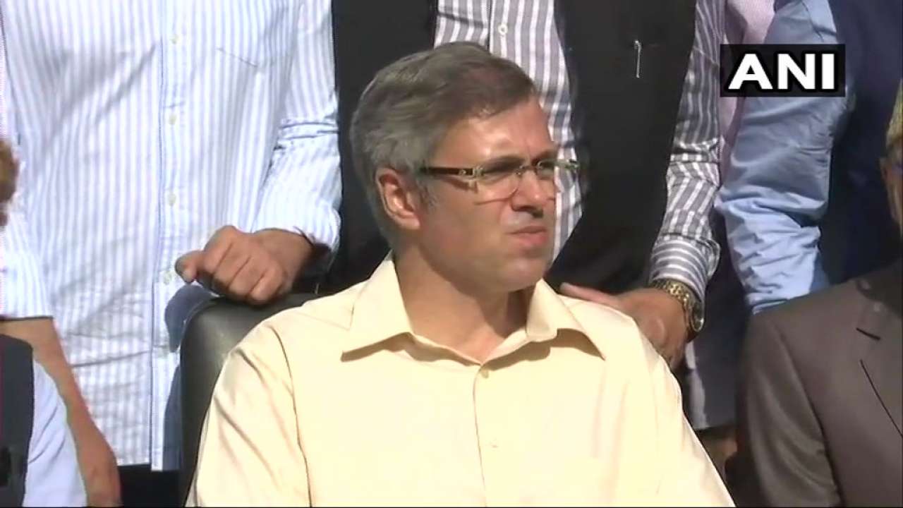 PDP leader Altaf Bukhari meets Omar Abdullah