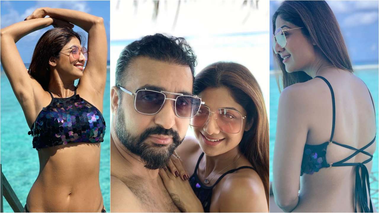 1280px x 720px - Pics: Shilpa Shetty flaunts her sexy bikini bod as she celebrates ...