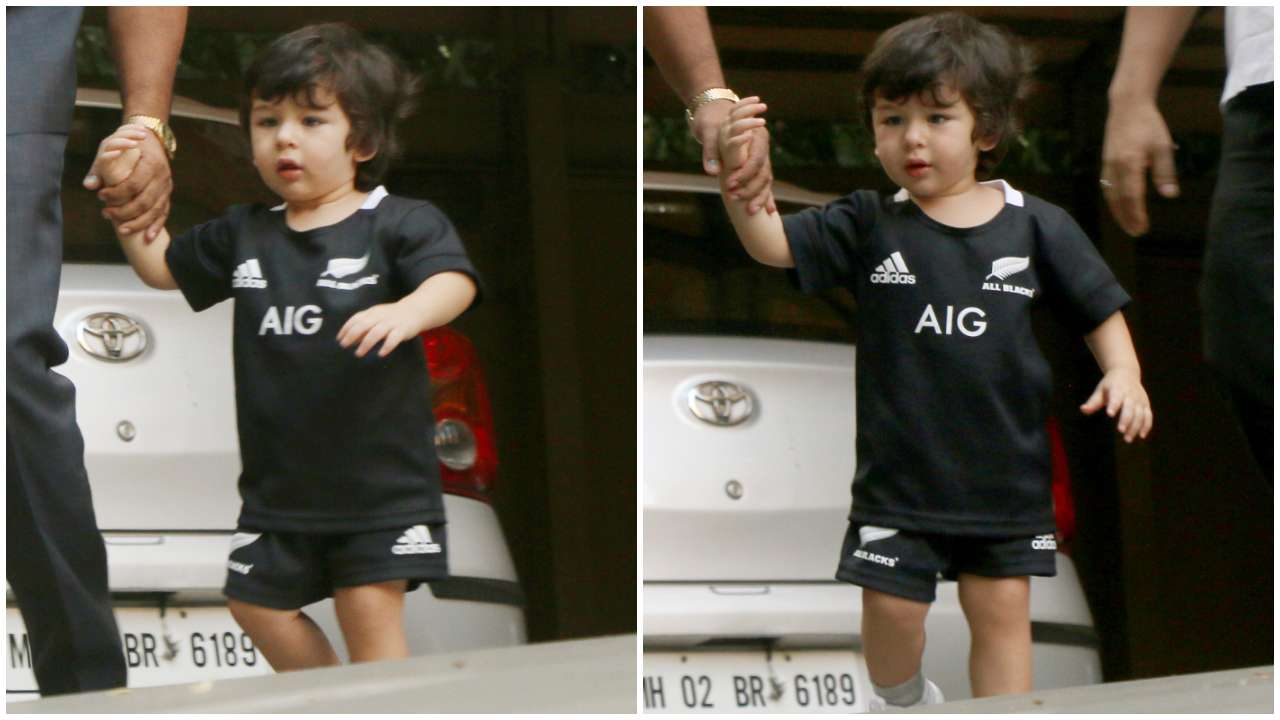 Looks like he is in a hurry to play!