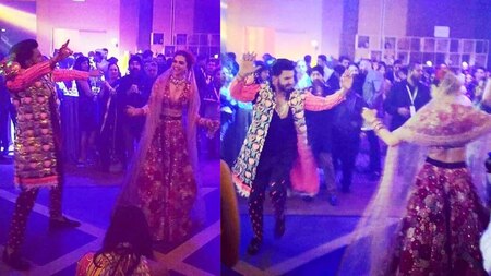 Deepika and Ranveer danced the night away