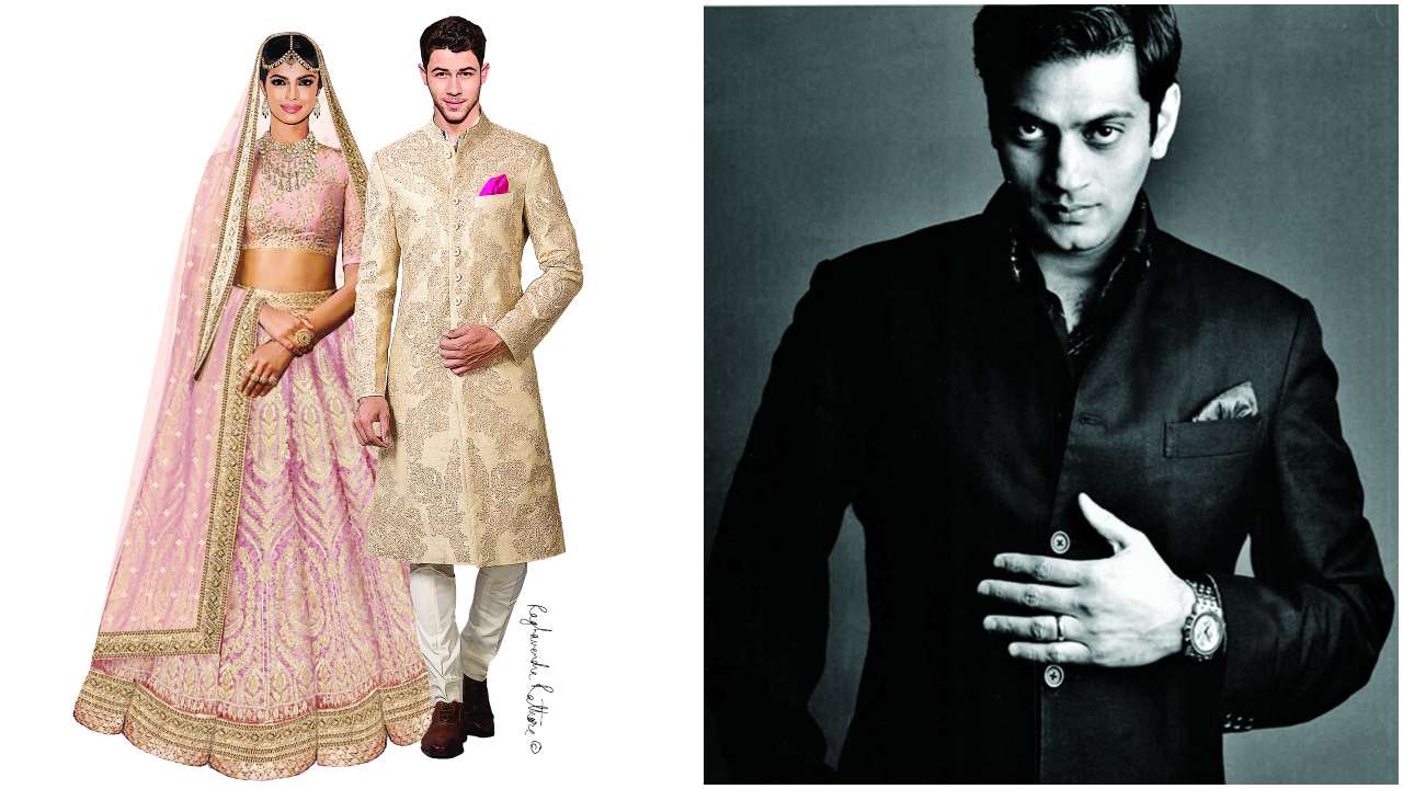 In Pics: Ace designers sketch Priyanka Chopra-Nick Jonas's wedding looks