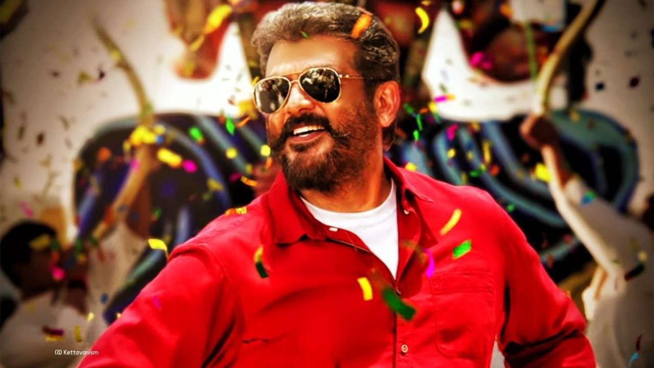 here s how thala ajith s viswasam motion poster has beaten rajinikanth s petta and aamir khan s thugs of hindostan