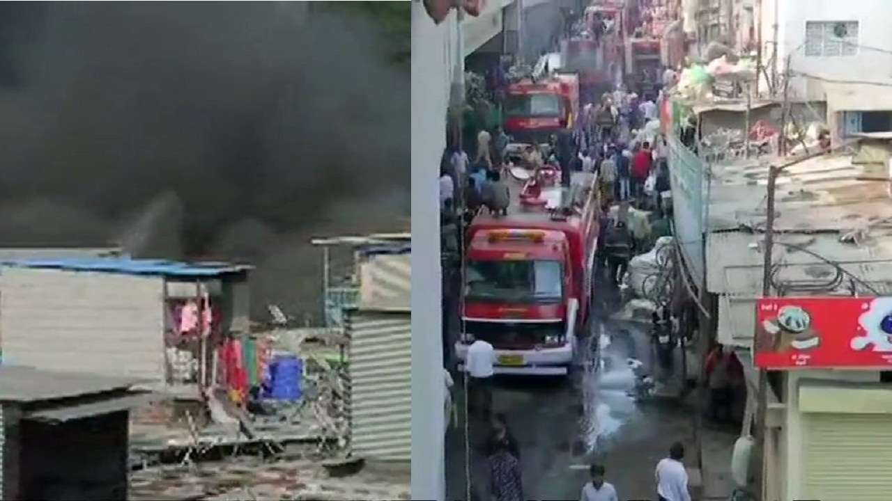 Fire breaks out at slum in Pune, 30 fire engines at the spot
