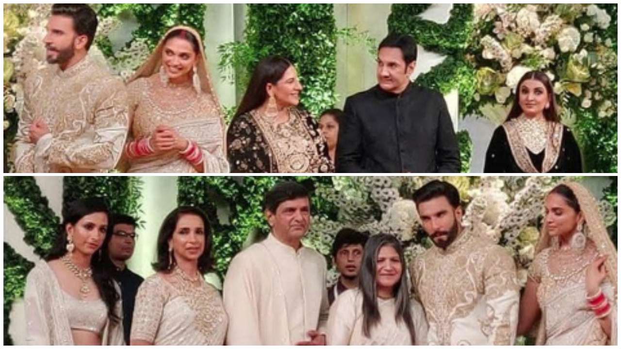 Ranveer Singh goes for an ivory ensemble for his Mumbai reception 