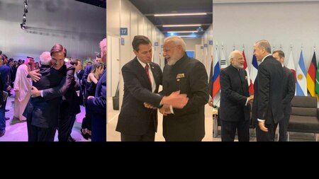 PM Modi with leaders of Netherlands, Mexico and Turkey